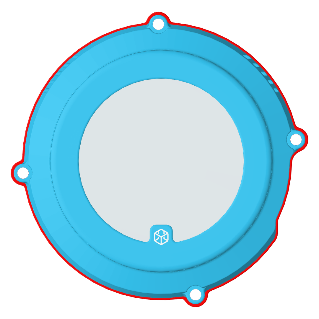 Carter accensione o carter statore trasparente per tm 125 en / mx 125-144cc completamente personalizzabile prodotto da sm3d