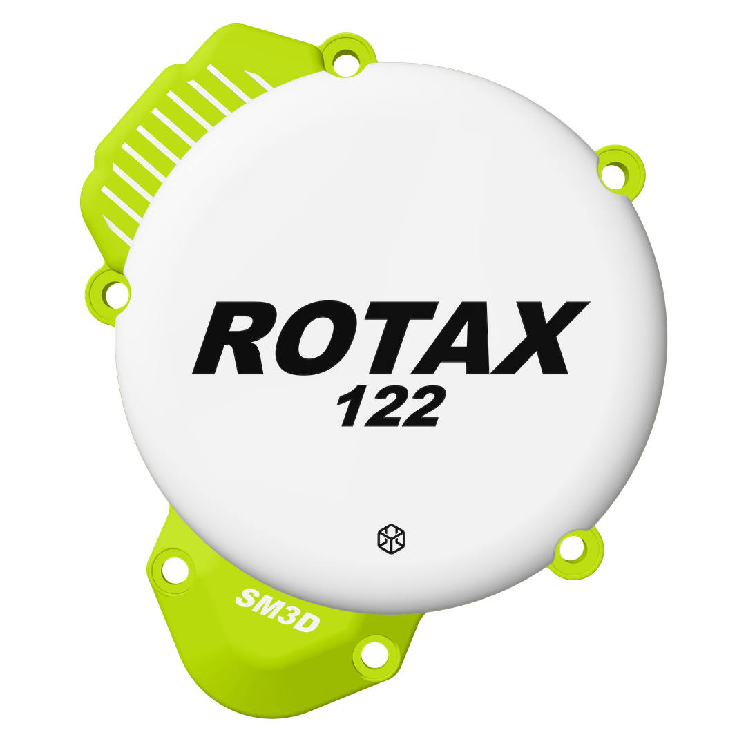 Carter accensione per motore rotax 122 personalizzabile stampato in 3d da sm3d