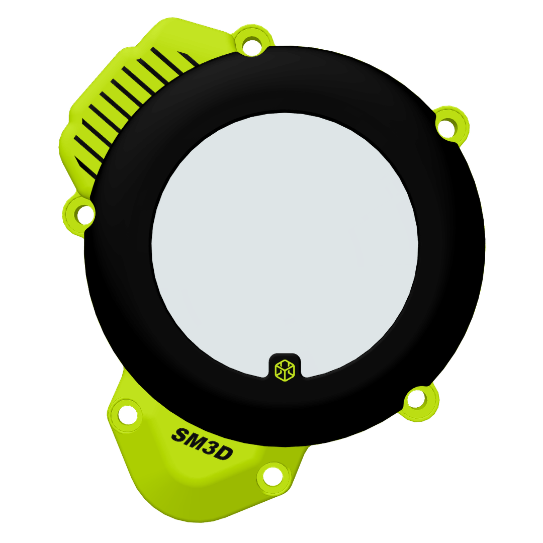 Carter accensione trasparente per motore rotax 122 personalizzabile stampato in 3d da sm3d