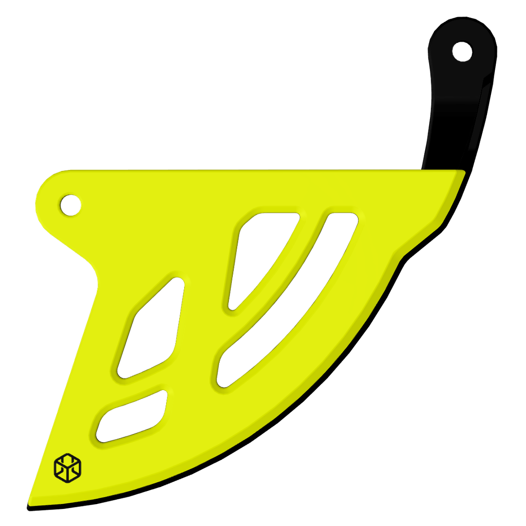 Protezione disco posteriore fantic xe-xx-xef-xxf 125-250-300-310-450 totalmente personalizzato e stampato in 3d da sm3d