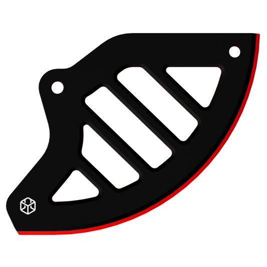 Protezione disco posteriore per honda cr 500 250 e 125 personalizzabile e stampato in 3d da sm3d