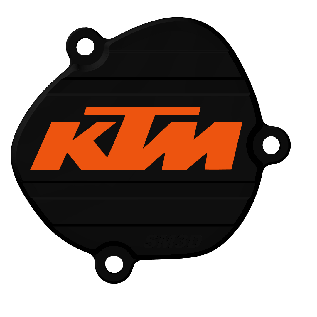 Coperchio valvola di scarico per ktm 125/250/300 personalizzabile e stampato in 3d da sm3d